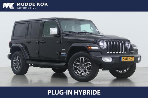 Jeep Wrangler Unlimited 4xe 380 Sahara | BTW Auto | ACC | Vo, Auto's, Jeep, Bedrijf, Te koop, Wrangler, 4x4, ABS, Achteruitrijcamera