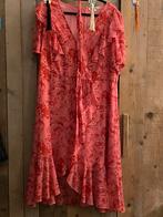 Miljuschka jurk vrolijk stroken roesels klein prijsje, Miljuschka by Wehkamp, Ophalen of Verzenden, Onder de knie, Roze