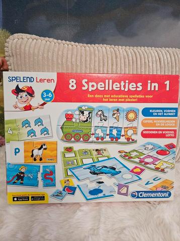 Clementoni 8-in-1 Spelletjes z.g.a.n. beschikbaar voor biedingen