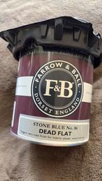 Stone Blue Farrow & Ball 750ml nieuw 86, Blauw, Nieuw, Ophalen of Verzenden, Verf