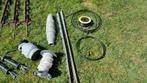 Complete set schrikdraad 90 meter, Tuin en Terras, Ophalen, Gebruikt, IJzer