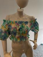 Zara gekleurde top maat m, Zara, Ophalen of Verzenden, Zo goed als nieuw, Korte mouw