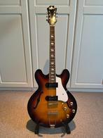 Epiphone Casino with Lollar P90 pickups, Ophalen, Zo goed als nieuw, Hollow body, Epiphone