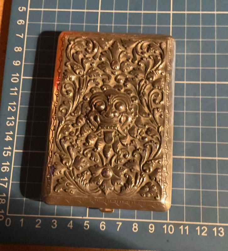 Sigarettenhouder Bali - Vintage, Antiek en Kunst, Antiek | Overige Antiek, Ophalen of Verzenden