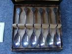 Zes Gero theelepeltjes zwaar vcerzilverd, Huis en Inrichting, Ophalen of Verzenden, Zo goed als nieuw, Vaatwasserbestendig, Zilver