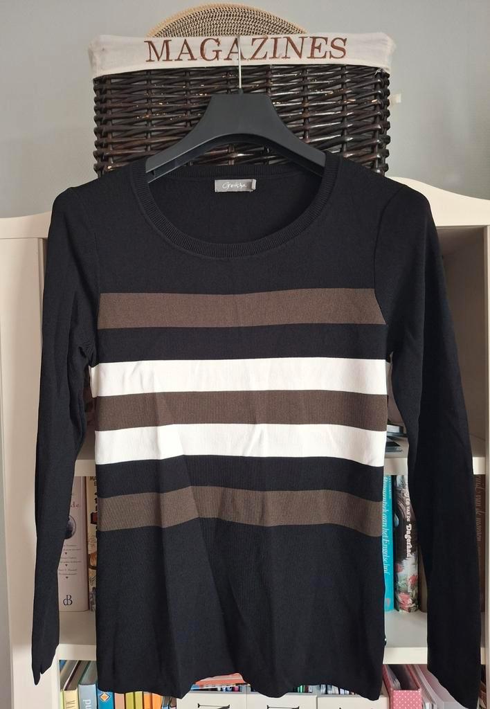 Geisha trui maat L 40, Kleding | Dames, Truien en Vesten, Zo goed als nieuw, Maat 38/40 (M), Zwart, Ophalen of Verzenden