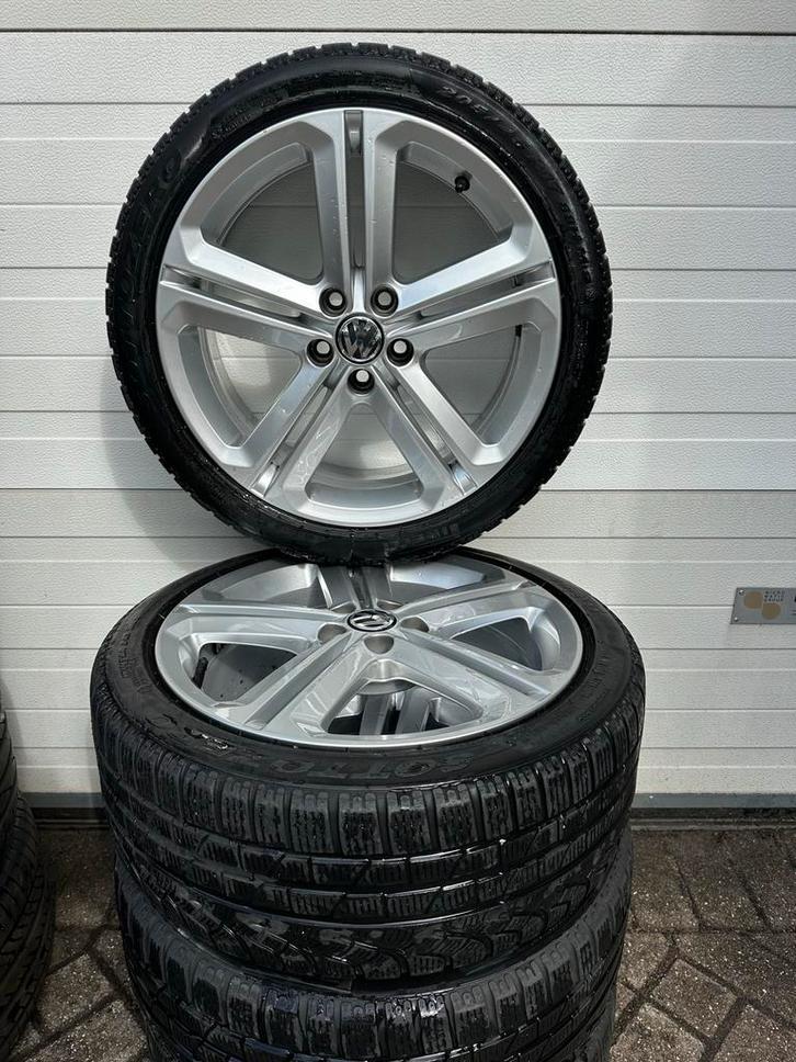 VW Polo R Velgen 17 inch Origineel, Auto-onderdelen, Banden en Velgen, Banden en Velgen, Winterbanden, 18 inch, 215 mm, Personenwagen