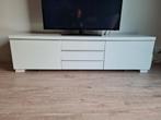 Tv kast, tv-meubel, media meubel, besta burs, IGS, TEAB!!, Gebruikt, 150 tot 200 cm, Minder dan 100 cm, 25 tot 50 cm