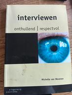 Michelle van Waveren - Interviewen, Ophalen of Verzenden, Gelezen, Michelle van Waveren