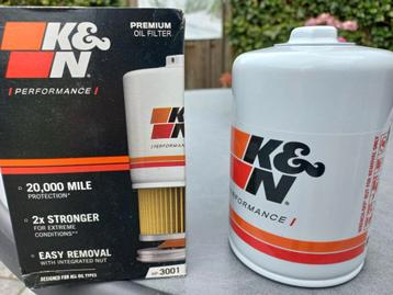 K&N oliefilter performance. beschikbaar voor biedingen