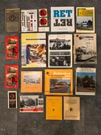 Unieke collectie boeken RET / Rotterdamse Tram & Metro, Ophalen of Verzenden, Gebruikt, Tram, Boek of Tijdschrift