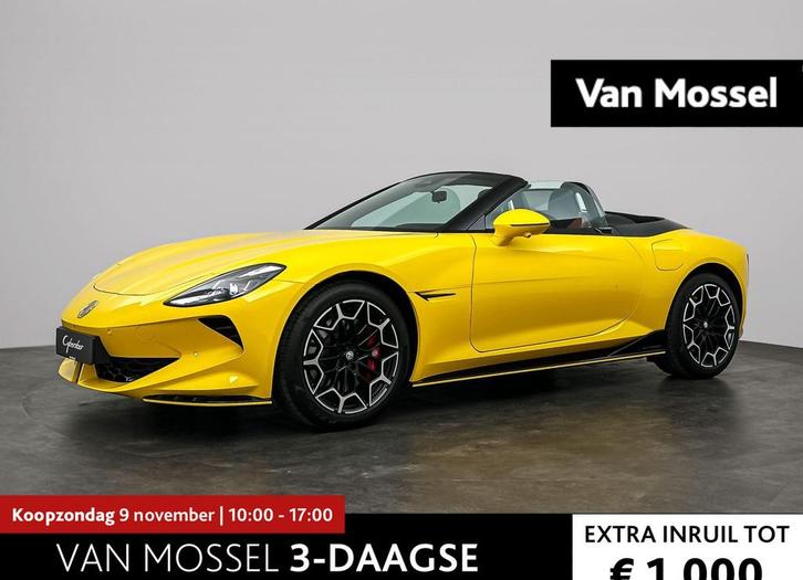 MG MG Cyberster Trophy Extended Range 77kWh | Showroommodel, Auto's, MG, Bedrijf, Te koop, Overige modellen, 360° camera, ABS
