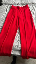 Rood zara pantalon, Kleding | Dames, Broeken en Pantalons, Lang, Maat 38/40 (M), Ophalen of Verzenden, Zo goed als nieuw