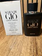 Giorgio Armani Acqua di Gio Profumo 75ml, Sieraden, Tassen en Uiterlijk, Uiterlijk | Parfum, Ophalen of Verzenden, Zo goed als nieuw