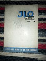 JLO moteur MG 175F onderdelen boekje, Ophalen, Overige merken