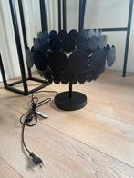Zwart stalen tafellamp (Woood), Ophalen of Verzenden, Zo goed als nieuw, Minder dan 50 cm