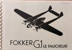 Fokker G.1 Le Faucheur Brochure, Verzamelen, Ophalen of Verzenden, Zo goed als nieuw, Boek of Tijdschrift