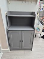Grijze Kast met Deuren en Plank Koffiehoek, Huis en Inrichting, Kasten | Buffetkasten, Ophalen, 25 tot 50 cm, Minder dan 100 cm