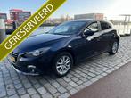 Mazda 3 2.0 TS+ airco/ecc navigatie keurige auto (bj 2014), Voorwielaandrijving, Stof, Gebruikt, Zwart