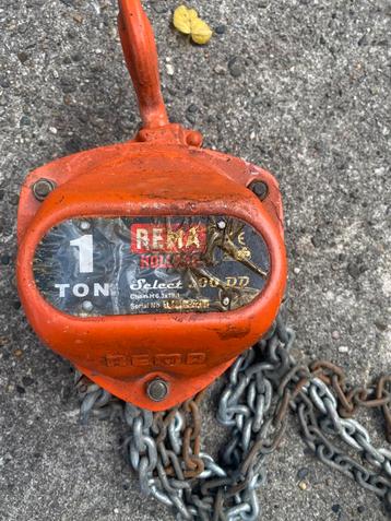 Ketting takel beschikbaar voor biedingen