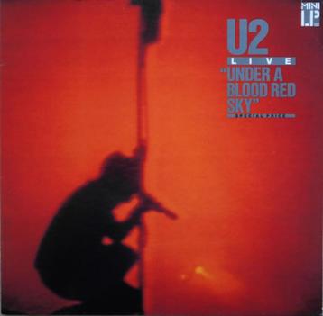 U2 – Live "Under A Blood Red Sky" lp 1983 VERZENDEN/OPHALEN beschikbaar voor biedingen