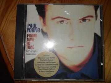 CD PAUL YOUNG-FROM TOME TO TIME:THE SINGLES COLLECTION. beschikbaar voor biedingen
