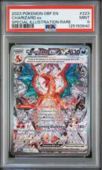 Charizard 223 PSA 9 (cheapest), Hobby en Vrije tijd, Verzamelkaartspellen | Pokémon, Ophalen of Verzenden, Zo goed als nieuw