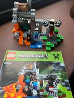 Lego 21113 Minecraft - De Grot, Ophalen of Verzenden, Zo goed als nieuw, Complete set, Lego