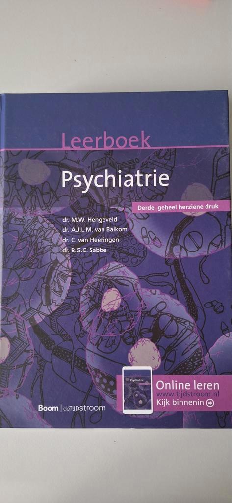 Leerboek psychiatrie, Boeken, Psychologie, Zo goed als nieuw, Ophalen