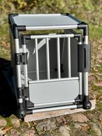 Nette Trixie M autobench 55bx78dx62h, Dieren en Toebehoren, Hondenhokken, Ophalen, Minder dan 65 cm, Hondenhok, Zo goed als nieuw