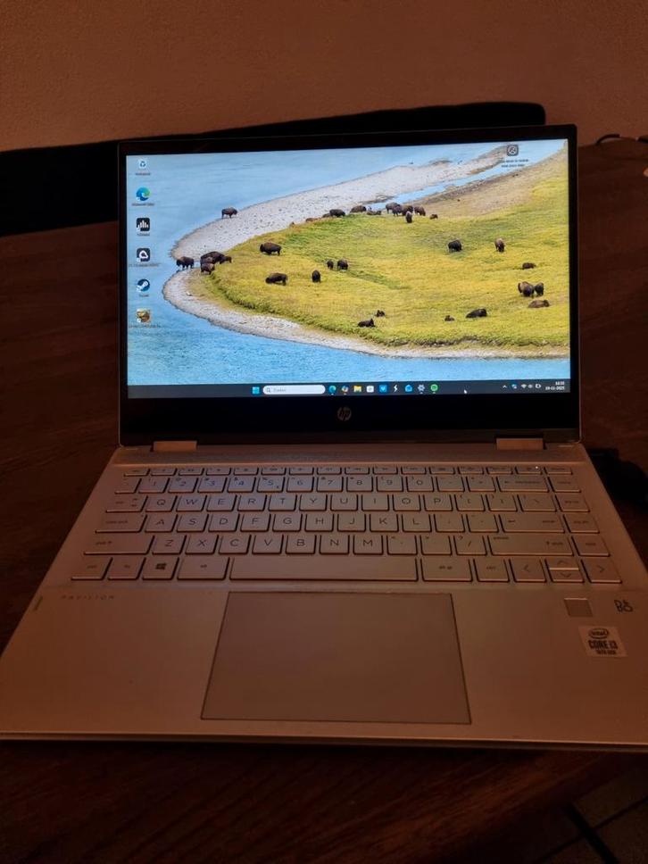 HP Pavilion x360 Convertible, Computers en Software, Windows Laptops, Gebruikt, 15 inch, SSD, Minder dan 2 Ghz, 8 GB, Qwerty, Met touchscreen