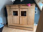 Stevig Houten Bed - Uniek Design! Paarden stal, Ophalen of Verzenden