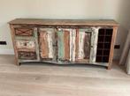 Steigerhouten Dressoir - Stoer & Stijlvol!, Huis en Inrichting, Kasten | Buffetkasten, Ophalen, Gebruikt, 150 tot 200 cm, Minder dan 100 cm