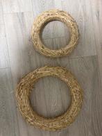 Twee stro kransen, Ophalen of Verzenden, Zo goed als nieuw