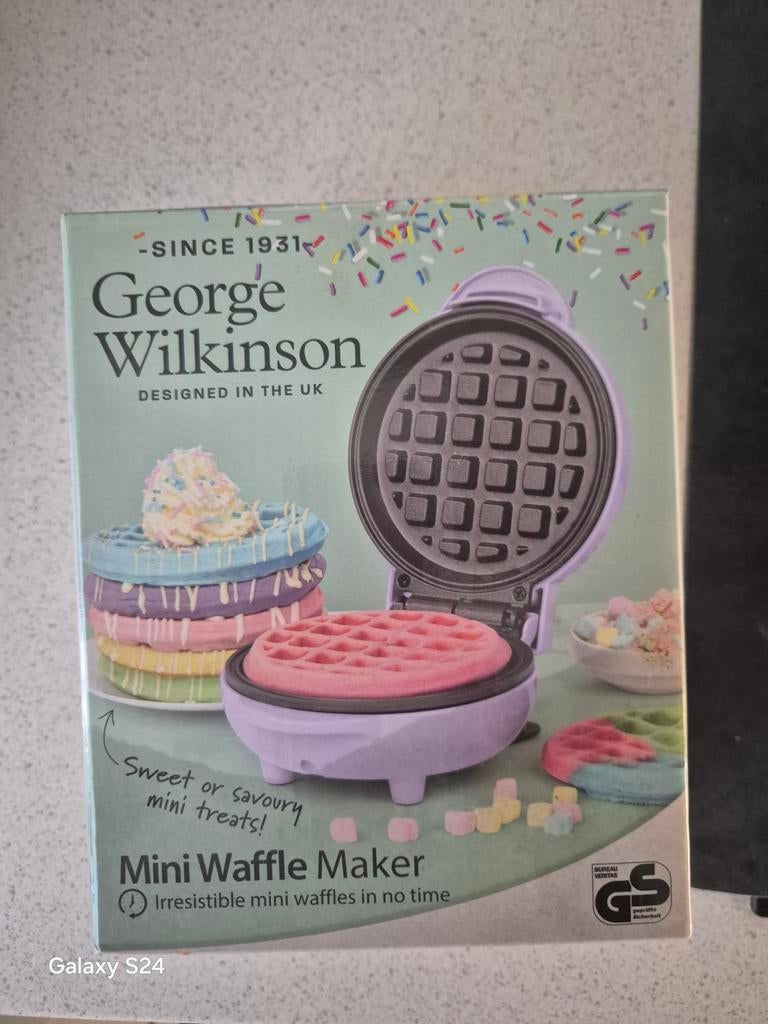 George Wilkinson Mini Waffle maker te koop, Ophalen, Cupcakes, Bakvorm