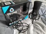 Devine M USB studio microfoon zwart, Muziek en Instrumenten, Microfoons, Ophalen of Verzenden, Gebruikt, Studiomicrofoon