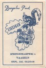 Eikenhof Sprengenkampweg Vaassen - Jac. Olijdam - eekhoorn, Ophalen of Verzenden