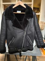 NAkD Biker jas, warme voering maat 38, Ophalen of Verzenden, Zo goed als nieuw, Maat 38/40 (M), Zwart