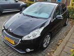 Peugeot 208 1.6 VTI 88KW/120PK 5-D 2012 Zwart, Auto's, Voorwielaandrijving, Lederen bekleding, 4 cilinders, Leder en Stof