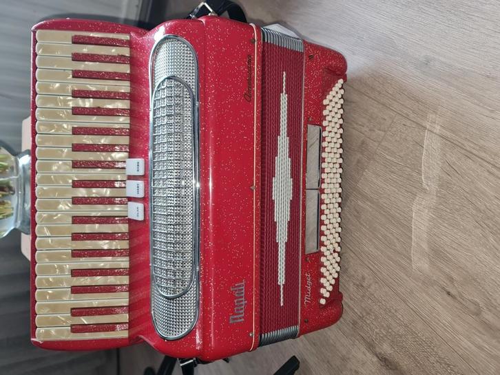 Playback accordeon, Muziek en Instrumenten, Accordeons, Zo goed als nieuw, 120-bas, Overige merken, Ophalen of Verzenden