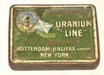 blik sigaren Uranium Line scheepvaart Halifax Rotterdam, Overige merken, Gebruikt, Overige, Ophalen of Verzenden