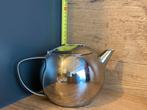 Vintage roestvrijstalen theepot, Ophalen of Verzenden