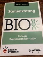 Samenvatting Examenstof Biologie VMBO TL/GL, VMBO, Biologie, Ophalen of Verzenden, ExamenOverzicht