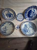 Delfts Blauw Borden, Antiek en Kunst, Antiek | Wandborden en Tegels, Ophalen of Verzenden