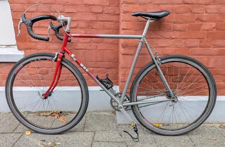 Singlespeed MBK racefiets, Fietsen en Brommers, Fietsen | Racefietsen, Gebruikt, Overige merken, Minder dan 10 versnellingen, 28 inch