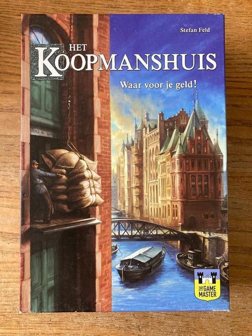 The Game Master - Het Koopmanshuis (2-5 spelers, 8+jr) zgan, Hobby en Vrije tijd, Gezelschapsspellen | Bordspellen, Zo goed als nieuw