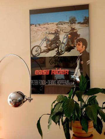 Grote ingelijste filmposter Harley Davidson "Easy Rider"  beschikbaar voor biedingen