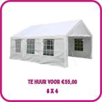 Partytent 6 x 4 te huur, Hobby en Vrije tijd, Ophalen, Zo goed als nieuw, Overige