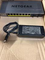 ➡️ Netgear GS110TP 8-Ports Gigabit PoE+ Switch GS110TPv3, Computers en Software, Netwerk switches, Ophalen of Verzenden, Refurbished