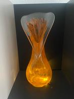 Murano oranje vaas, Ophalen of Verzenden